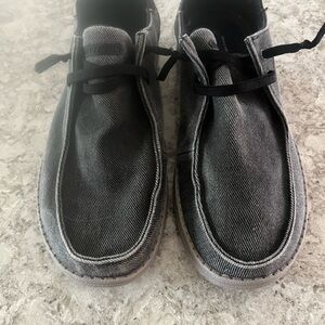Skechers Black and Gray Men's Shoes
